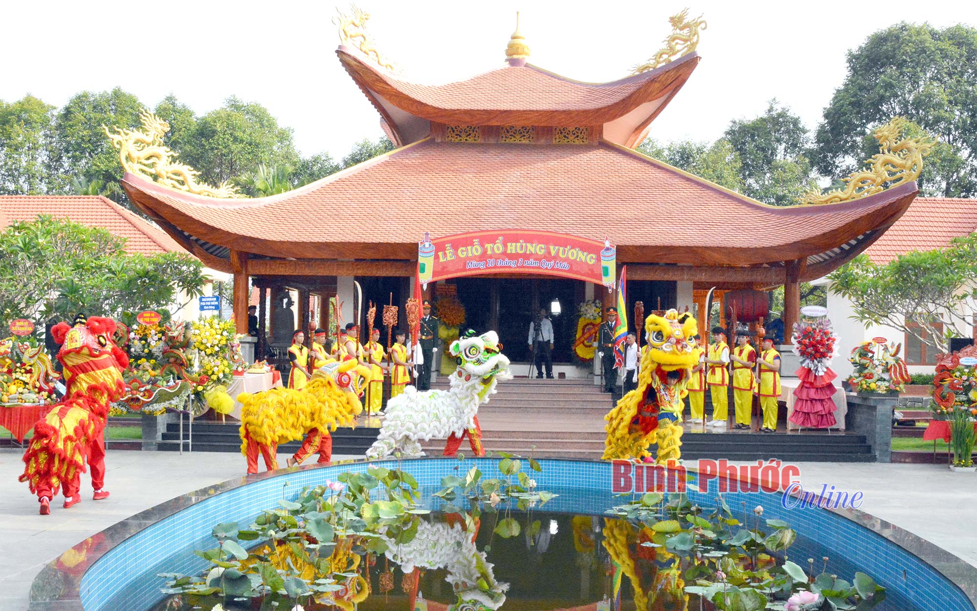 Bình Phước: Trang trọng lễ dâng hương tưởng niệm các Vua Hùng